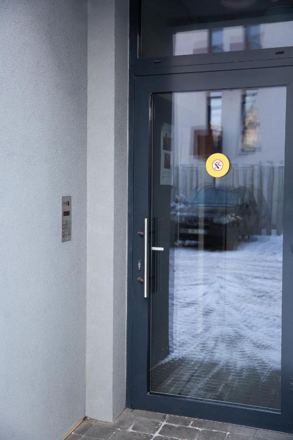 Luxurious Blue&Yellow Apartment in Kaunas Center Extérieur photo